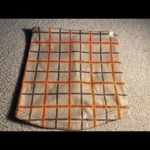 𝅺ASOS design COLLUSION Unisex neck warmer in neutral check